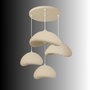 Opviq Luna-Set-Luna-30-4-T-1001-Nua Lámpara de araña Ecru